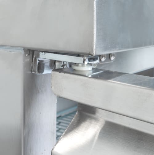MoTak MUR-36-X 36 1/4" Undercounter Refrigerator w/ (2) Sections & (2) Doors, 115v