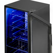MoTak MXW-105 17 1/2" One Section Wine Cooler w/ (1) Zone - 32 Bottle Capacity