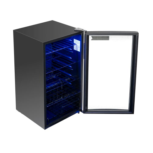 MoTak MXW-105 17 1/2" One Section Wine Cooler w/ (1) Zone - 32 Bottle Capacity