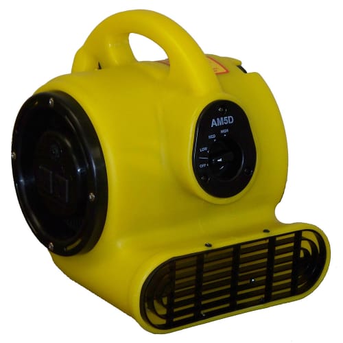 Bissell AM5.D 13" Mini Floor Dryer w/ 3 Speeds, Yellow