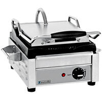 Eurodib Small All Ribbed Panini Grill 120 V - SFE02325120