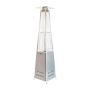 Flash Furniture NAN-FSDC-01-SL-GG 90" Portable Outdoor Patio Heater - 42,000 BTU, Stainless Steel, Liquid Propane