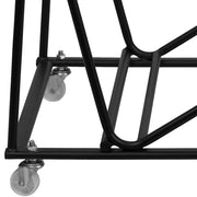 Flash Furniture RUT-188-DOLLY-GG Stacking Chair Dolly w/ (30) Chair Capacity - Steel, Black