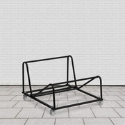Flash Furniture RUT-188-DOLLY-GG Stacking Chair Dolly w/ (30) Chair Capacity - Steel, Black