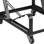 Flash Furniture XU-MC168-DOLLY-GG Stacking Chair Dolly w/ (20) Chair Capacity - Steel, Black