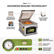 VacMaster VP230 Chamber Vacuum Sealer w/ 12" Seal Bar, 110v