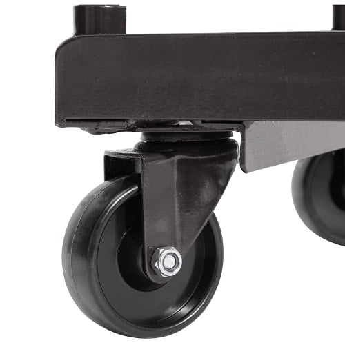 National Public Seating DY700/800 Chair Dolly w/ (36) Chair Capacity for Series 800 Chairs - Steel, Dark Brown