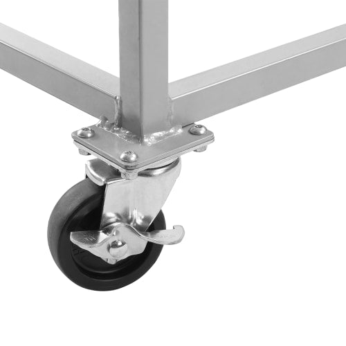 National Public Seating DY87 Cradle Style Dolly w/ (20) Chair Capacity for Series 8700 Chairs - Steel, Gray