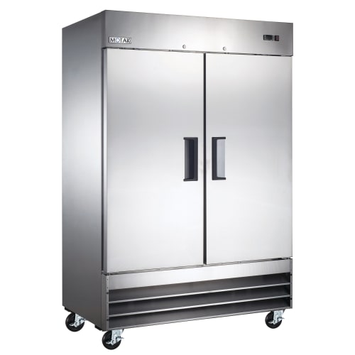MoTak MRIF-2D 54" Two Section Reach In Freezer, (2) Left/Right Hinge Solid Doors, 115v