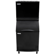 MoTak PKM0535SA-161/PKB0535 525 lb PKM Series Half Cube Ice Machine w/ Bin - 534 lb Storage, Air Cooled, 115v