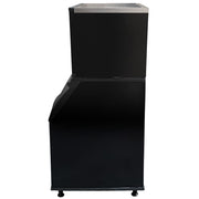 MoTak PKM0535SA-161/PKB0535 525 lb PKM Series Half Cube Ice Machine w/ Bin - 534 lb Storage, Air Cooled, 115v