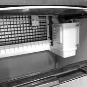 MoTak PKU0155SA-161 26"W Half Cube Undercounter Ice Machine - 165 lbs/day, Air Cooled, 115v