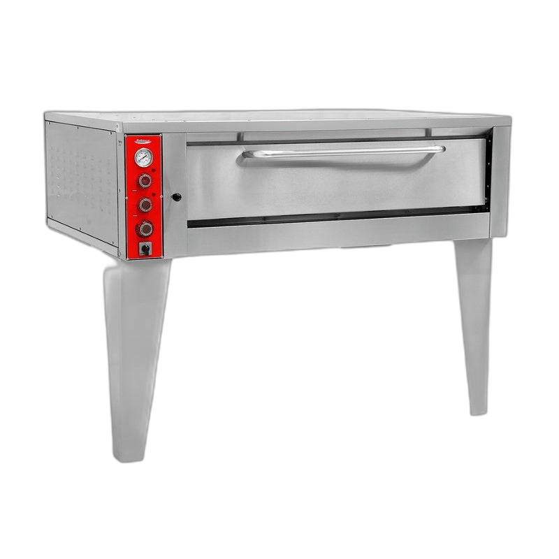 BakeMax BMBPEB915 51" Commercial Electric Stone Hearth Deck Pizza Oven