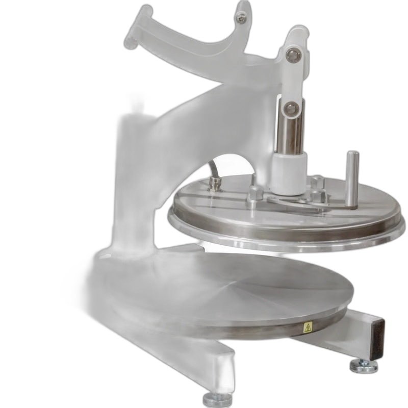 BakeMax BMDMS218 Countertop Manual Dual Heat Dough Press – 18"