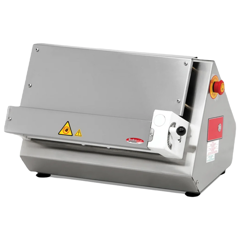 BakeMax BMHA05 Commercial 12" Countertop Heavy Duty Dough Sheeter.