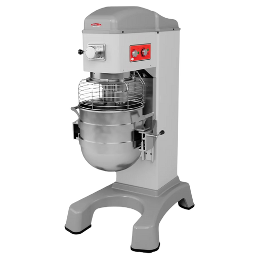 BakeMax BMMK80 80Qt Floor Model Planetary Mixer with Auto Bowl Lift.