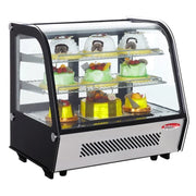 BakeMax BMREF Titan Series Countertop Refrigerated Display Case – 28" & 35".