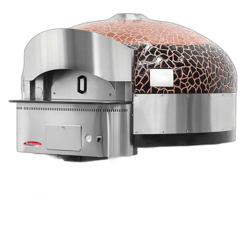 BakeMax BMSPO02 Commercial Gas Rotating Pizza Oven – Floor Model