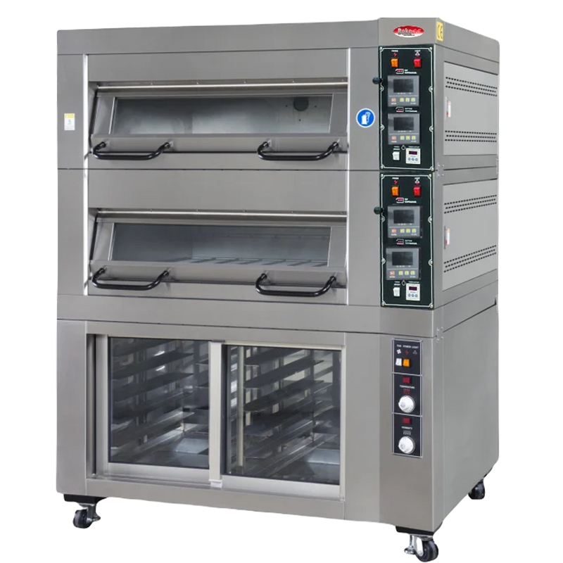 BakeMax Electric Artisan Stone Deck Ovens | Single, Double, Triple & Four Deck.