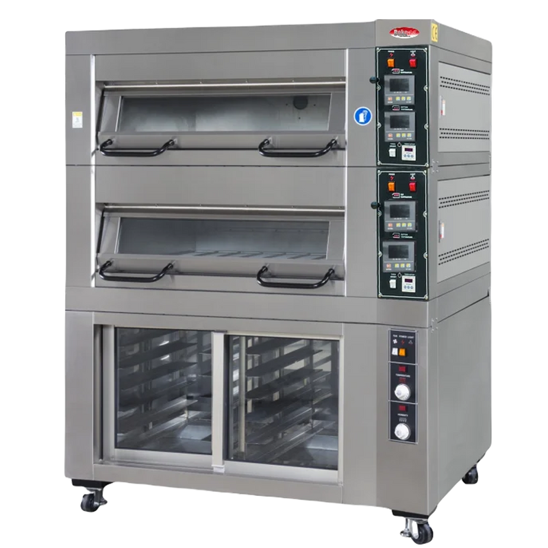 BakeMax Electric Artisan Stone Deck Ovens | Single, Double, Triple & Four Deck.