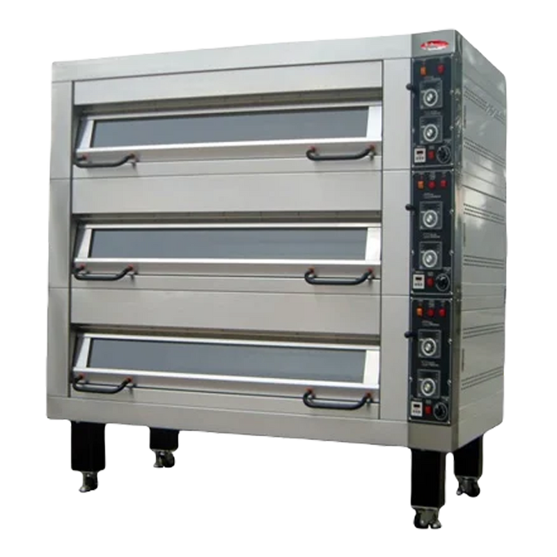 BakeMax Electric Artisan Stone Deck Ovens | Single, Double, Triple & Four Deck.