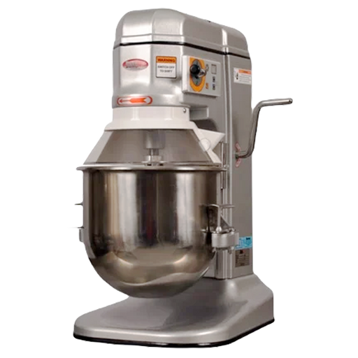 BakeMax BMPM012 12-Quart Commercial Countertop Planetary Mixer – Heavy Duty, 3-Speed.