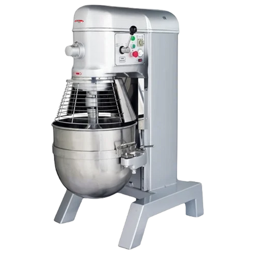 BakeMax BMPM120 120 Qt Commercial Heavy Duty 4-Speed Planetary Mixer.