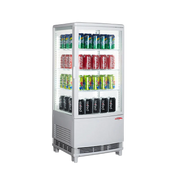 BakeMax BMRCD Titan Series Countertop Refrigerated Display Case – Single & Double Door Options.