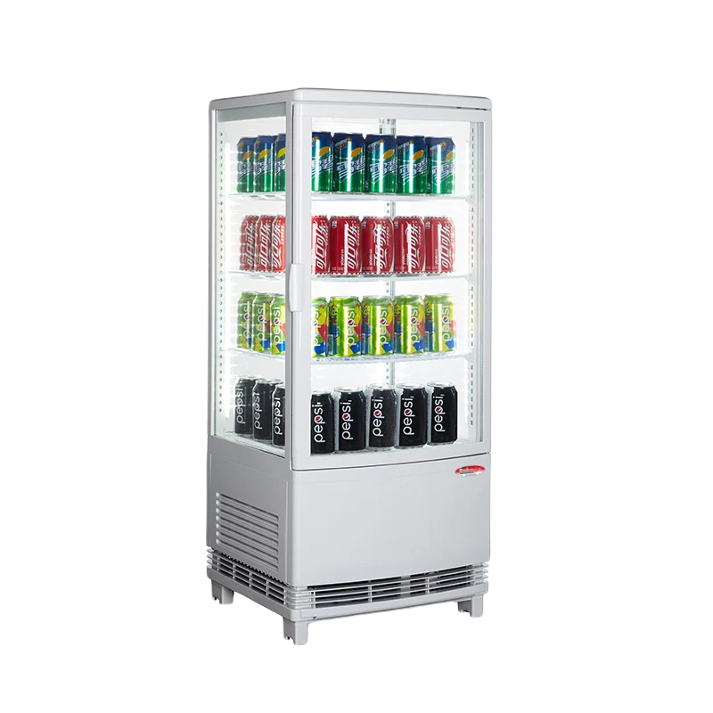 BakeMax BMRCD Titan Series Countertop Refrigerated Display Case – Single & Double Door Options.
