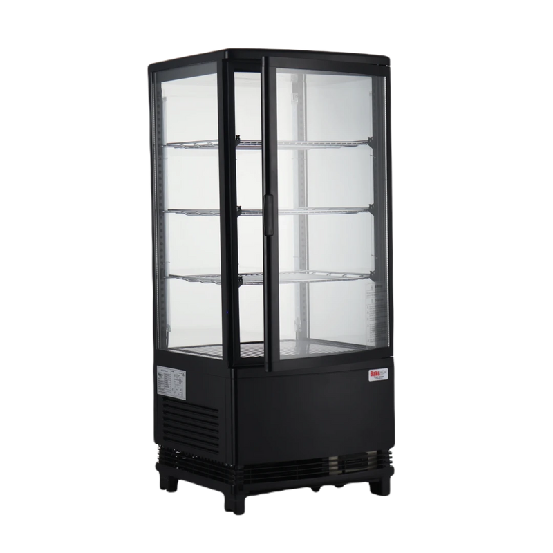 BakeMax BMRCD Titan Series Countertop Refrigerated Display Case – Single & Double Door Options.