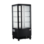 BakeMax BMRCD Titan Series Countertop Refrigerated Display Case – Single & Double Door Options.