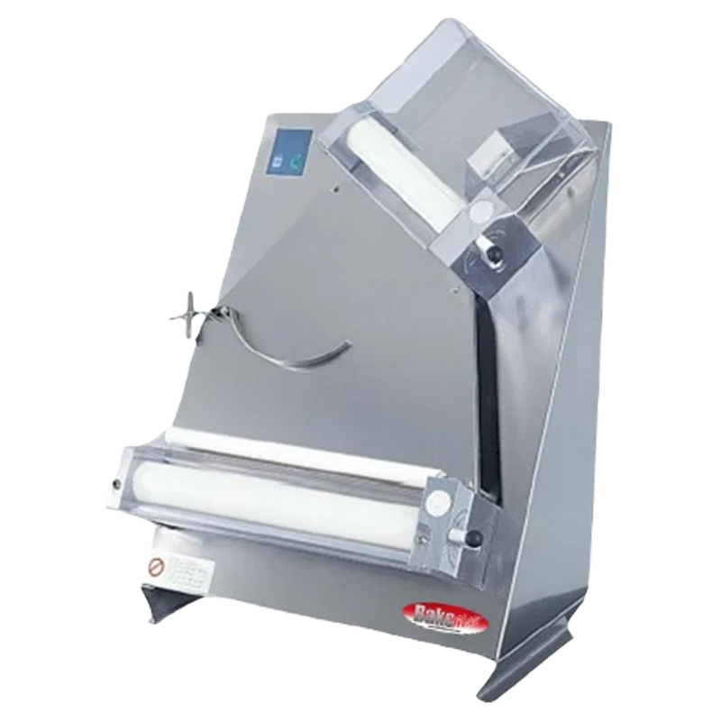 BakeMax BMTPS16 16” Electric Countertop Double Pass Dough Sheeter.