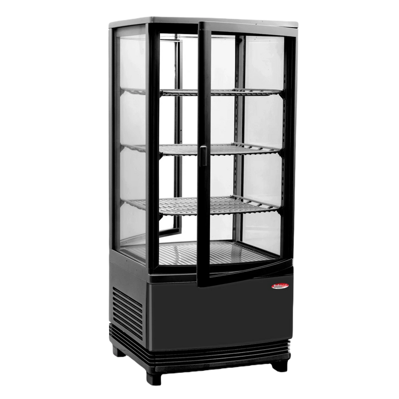 BakeMax BMRCD Titan Series Countertop Refrigerated Display Case – Single & Double Door Options.