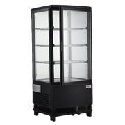 BakeMax BMRCD Titan Series Countertop Refrigerated Display Case – Single & Double Door Options.