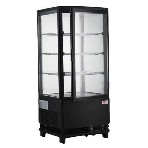 BakeMax BMRCD Titan Series Countertop Refrigerated Display Case – Single & Double Door Options.
