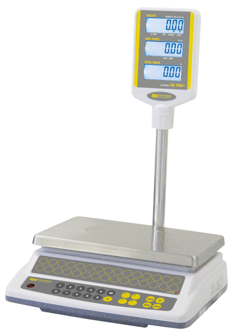 Skyfood CK-P60Plus Digital Price Computing Scale | 60 lb NTEP Approved