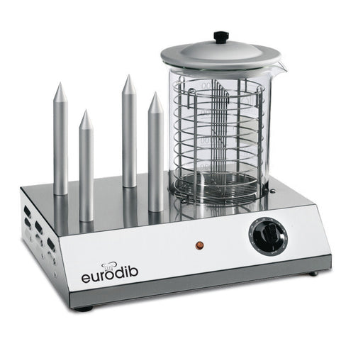 Eurodib Hot Dog Steamer and Bun Warmer - HOTDOG110V