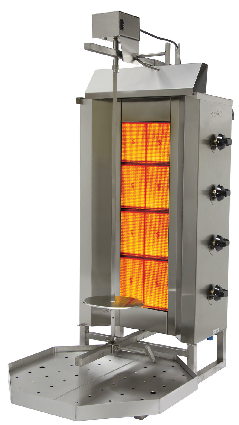 Eurodib Vertical Gas Broiler - VGB4