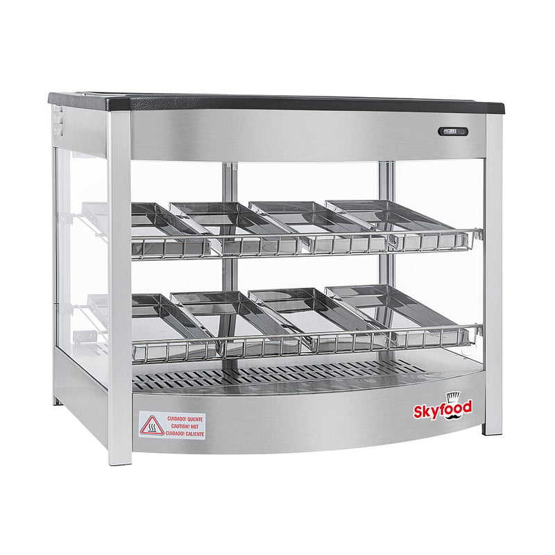 Skyfood FWD2S8P Commercial Food Warmer Display | Heated Merchandiser