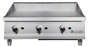 Eurodib Gas Griddle (Thermostatic) - TG36T