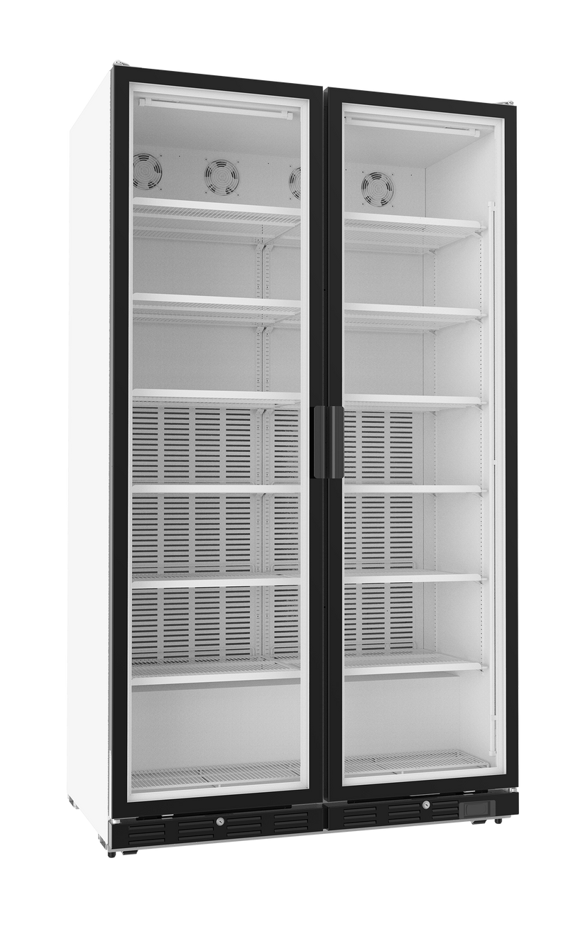 Atlantic® GlassMax 2-Door Glass Door Cooler, 48", GM48-2