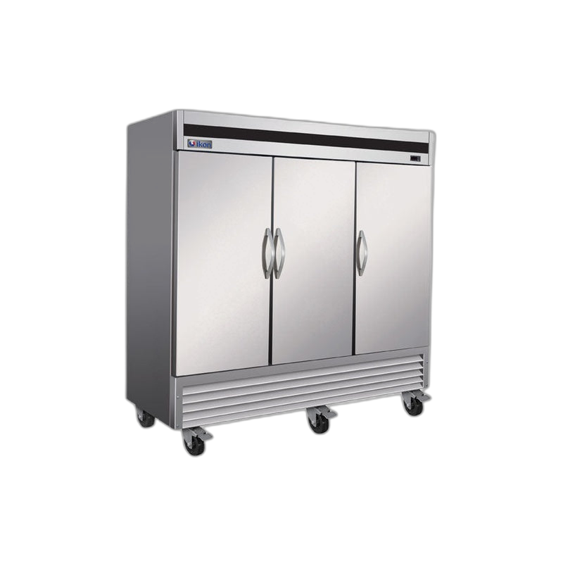 Ikon IB81R Triple Door Bottom Mount Refrigerator