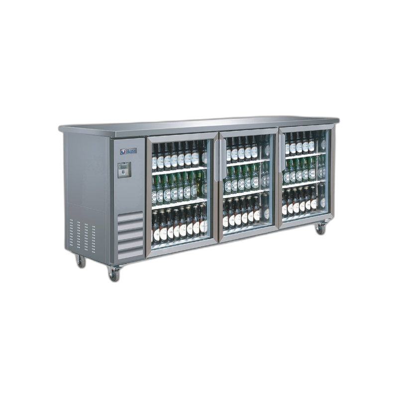 Ikon IBB73-3G-24SS  Back Bar Swing Doors SS