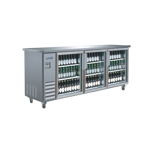 Ikon IBB73-3G-24SS  Back Bar Swing Doors SS