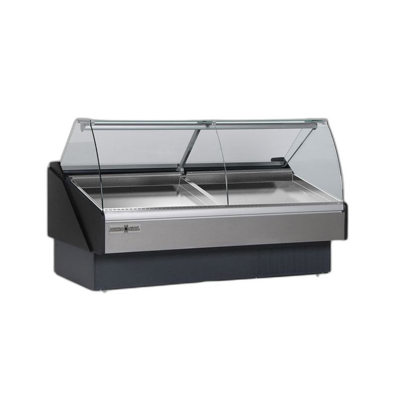 Hydra-Kool KFM-SC-40-S Seafood Case Curved Glass