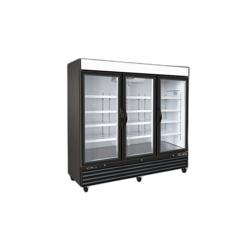 Kool-It KGF-72 DV Glass Door Merchandiser Freezer