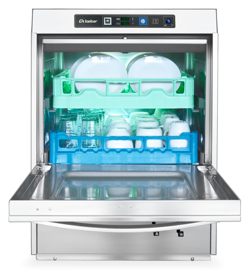 Lamber Deluxe High-Temperature Undercounter Dishwasher - F99EKDPS