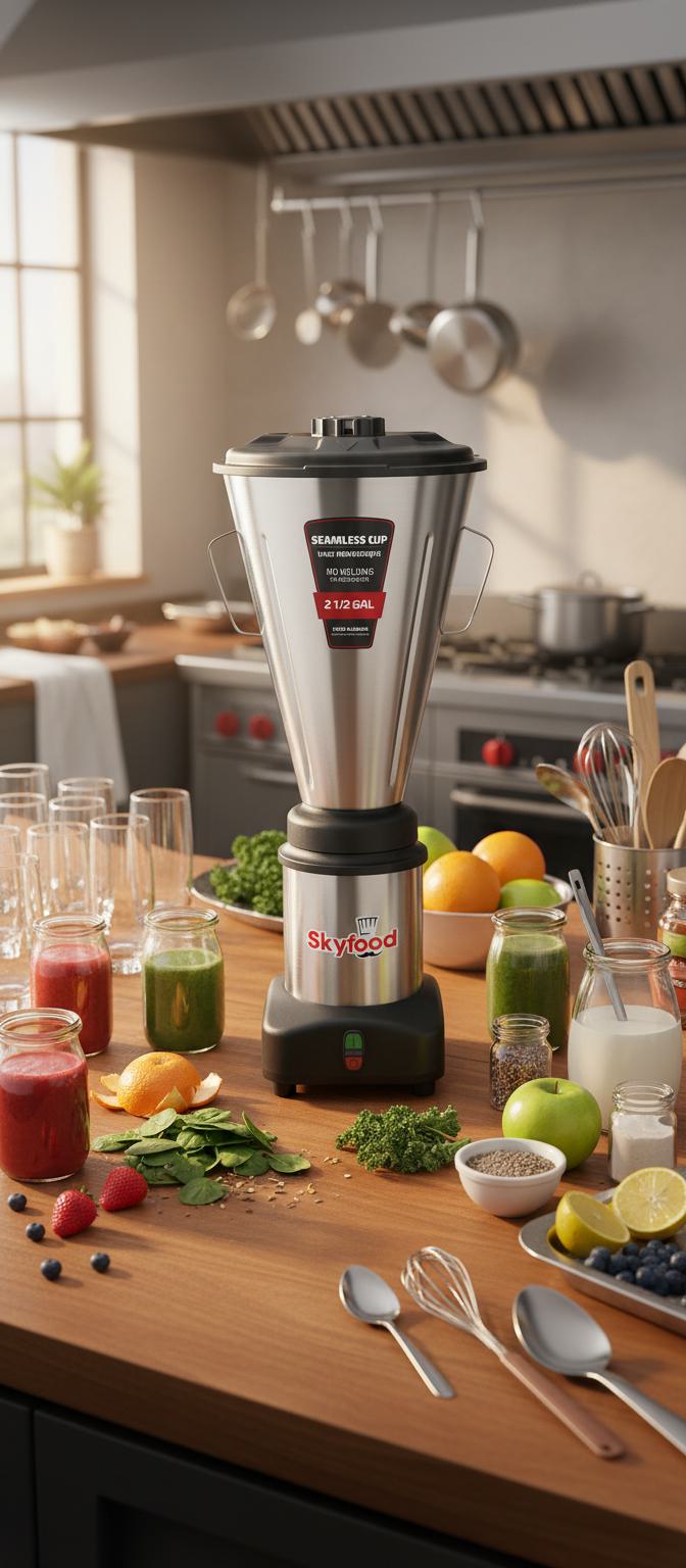 Skyfood LAR-10MBSE Commercial Blender | Heavy Duty Bar Blender