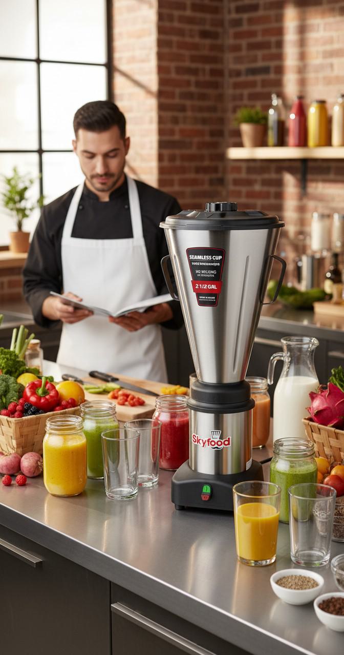 Skyfood LAR-10MBSE Commercial Blender | Heavy Duty Bar Blender