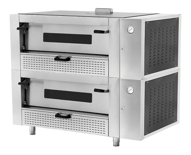 Pegasus MS56RG-2 Melstone Gas Double Deck Pizza Oven - NG